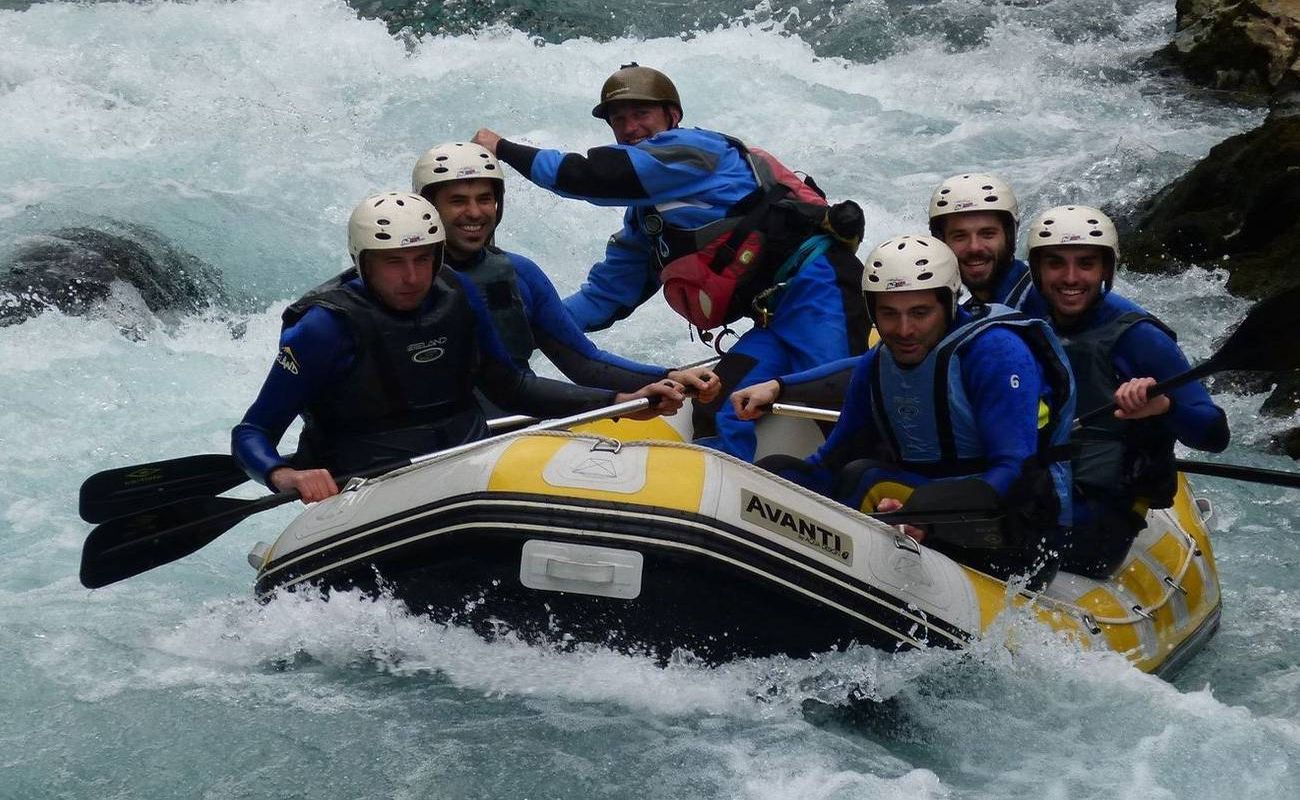 Rafting ríos Cares y Deva. Picos de Europa.